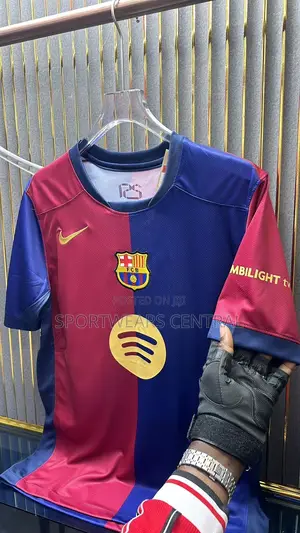 Original Latest 2024/2024 Barcelona Home Kit Fans Grade