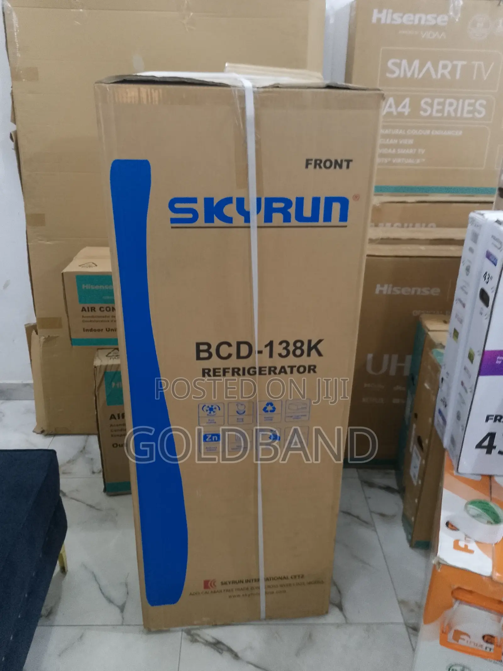 Energy Saving Skyrun BCD- Double Door Refrigerator