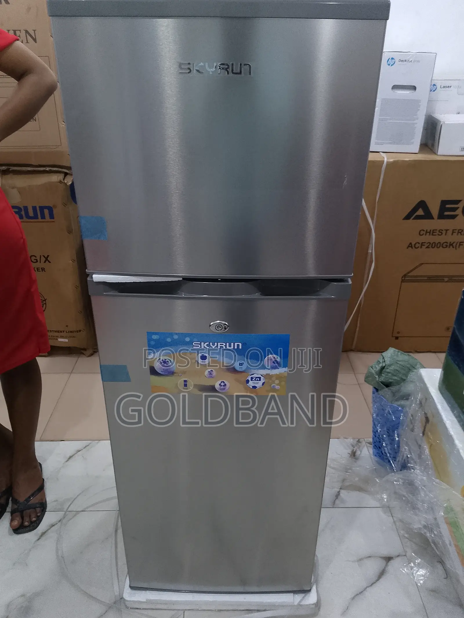 Energy Saving Skyrun BCD- Double Door Refrigerator