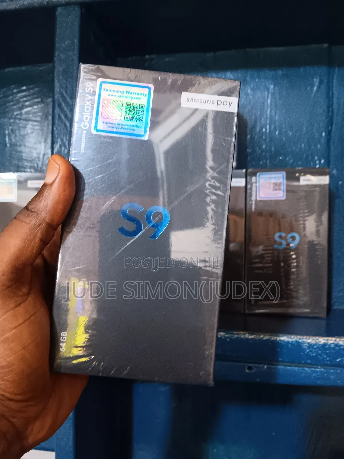 New Samsung Galaxy S9 64 GB Blue