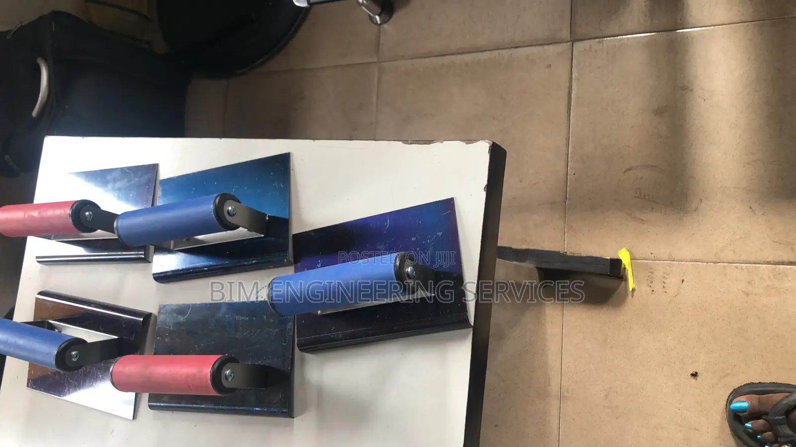 Shinning Trowel Edger Floater Roller