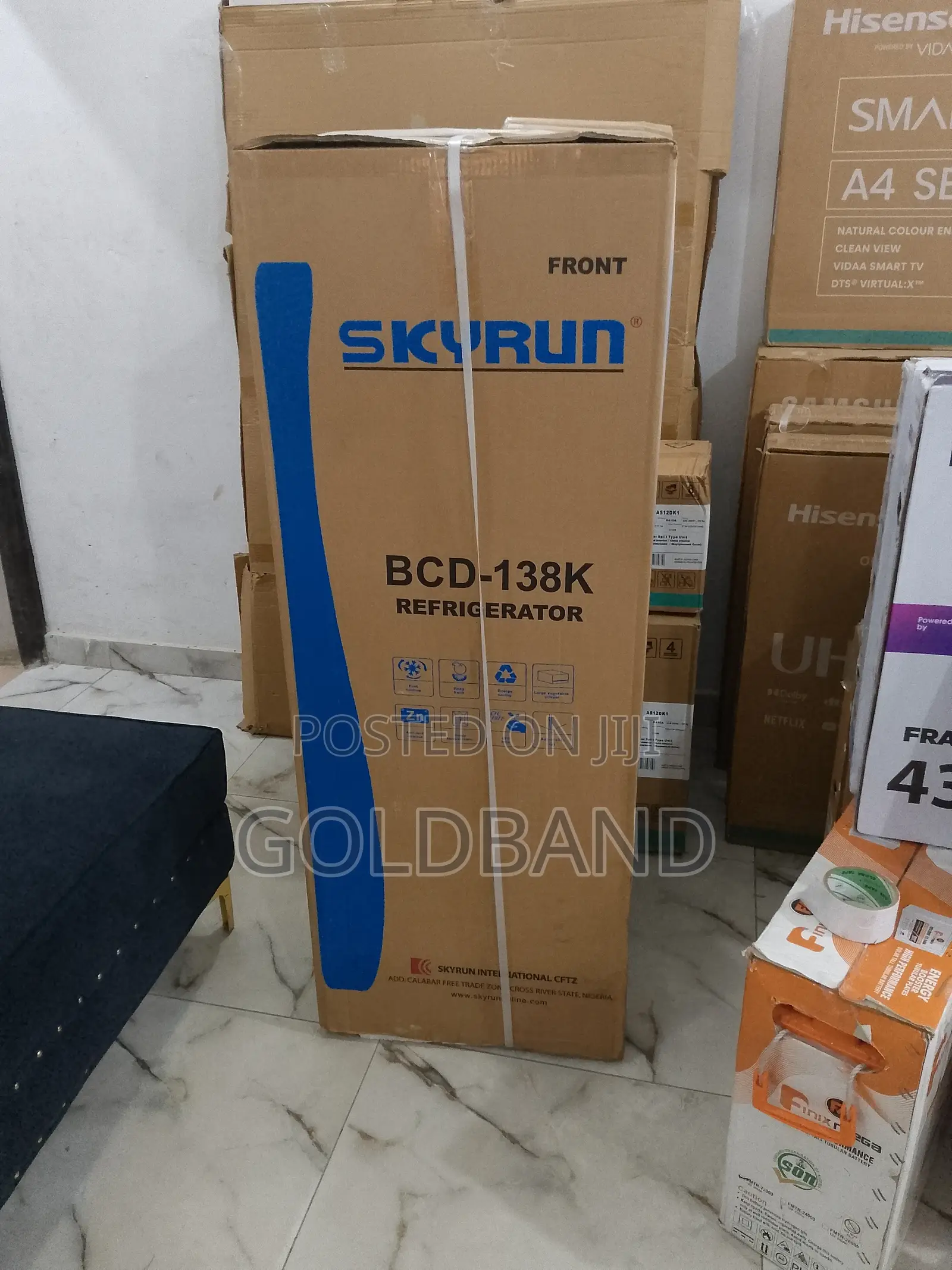 Dependable Skyrun BCD- Double Door Refrigerator