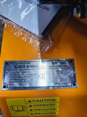 Plate Compactor Machine C105