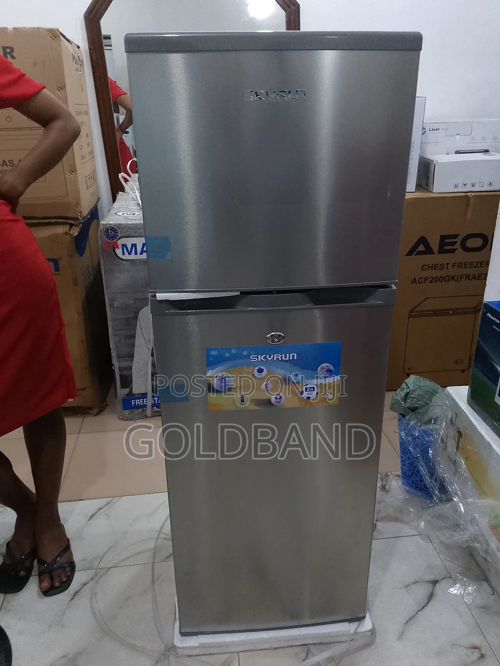 Multi-Functional Skyrun BCD- Double Door Refrigerator