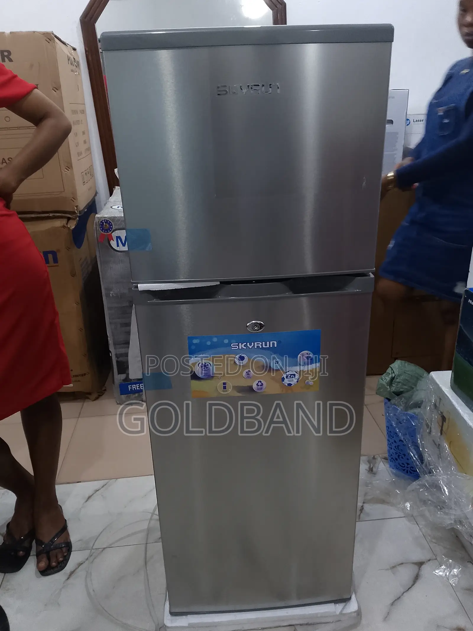 High Functional Skyrun BCD- Double Door Refrigerator