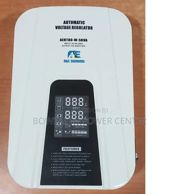 5KVA Servo Voltage Stabilizer (80v-280v)