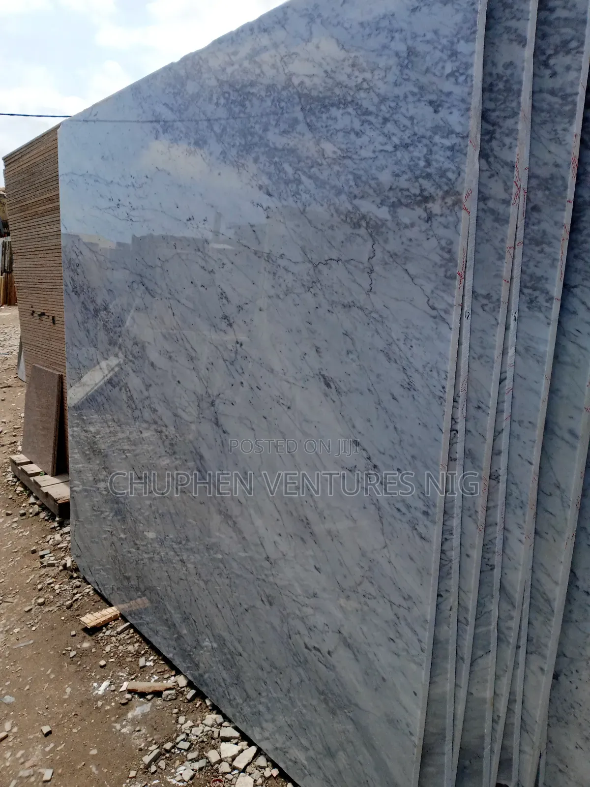 Carara White Marble Big Sheet Slab
