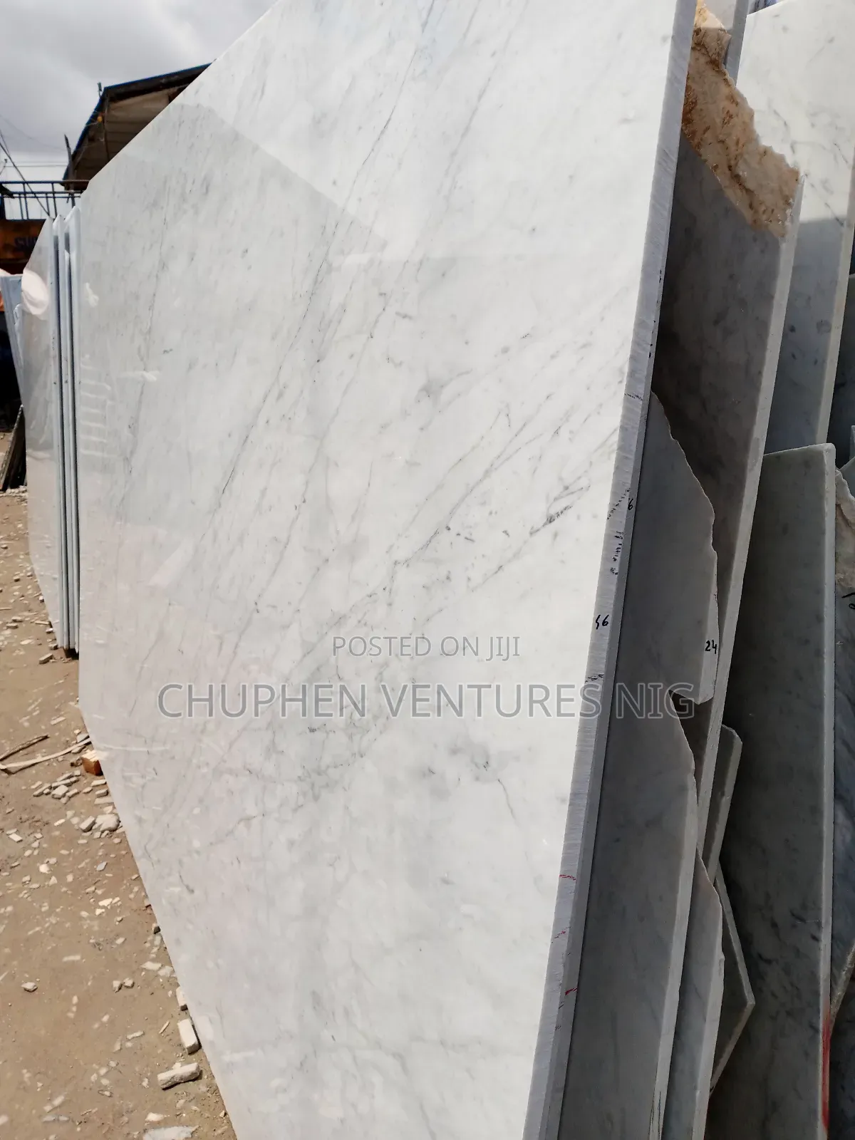 Carara White Marble Big Sheet Slab