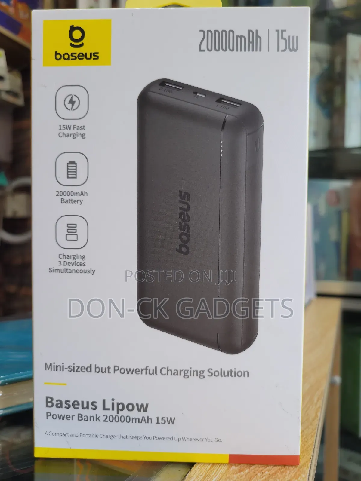Baseus 20,000mah POWER BANK