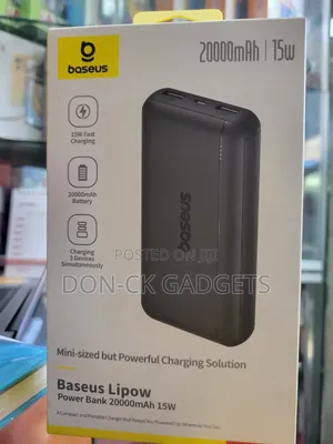Baseus 20,000mah POWER BANK