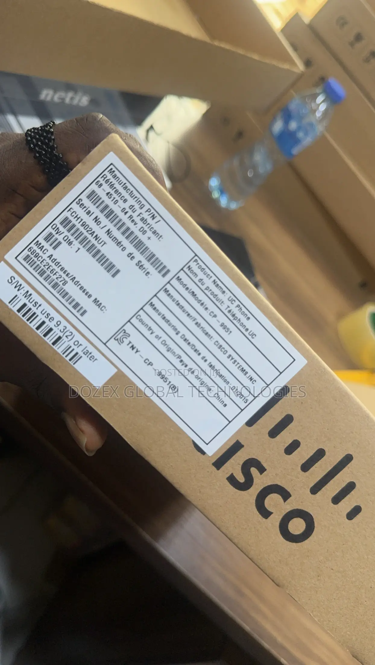 Cisco CP9951 Video Ip Phones