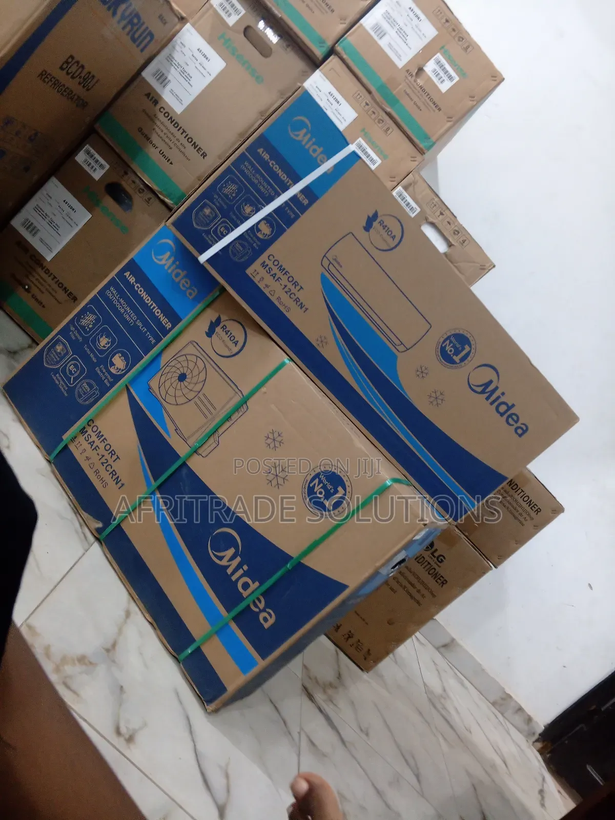 1.5hp Midea Split Unit Ac Msaf-12crn1