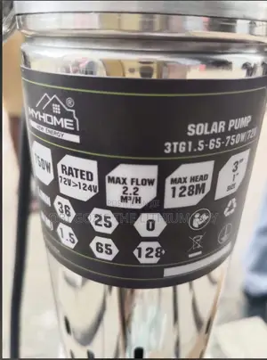 Myhome Solar Pump Made In Chine—0.75hp—2hp Acdc Available