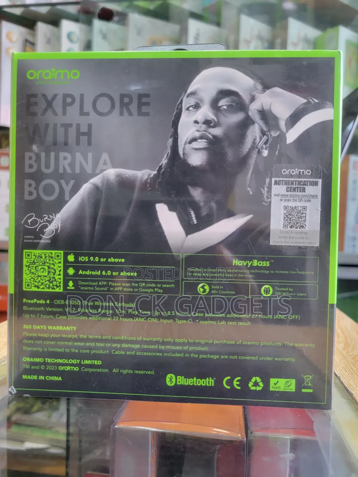 Oraimo Freepods 4 Bluetooth