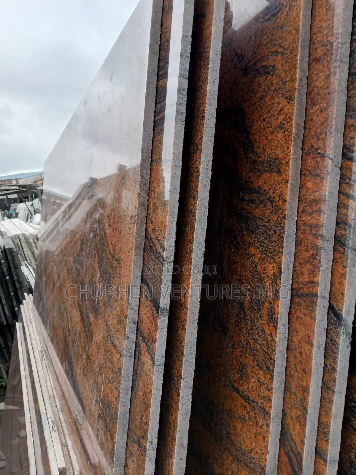 Imperial Red Granite Slab