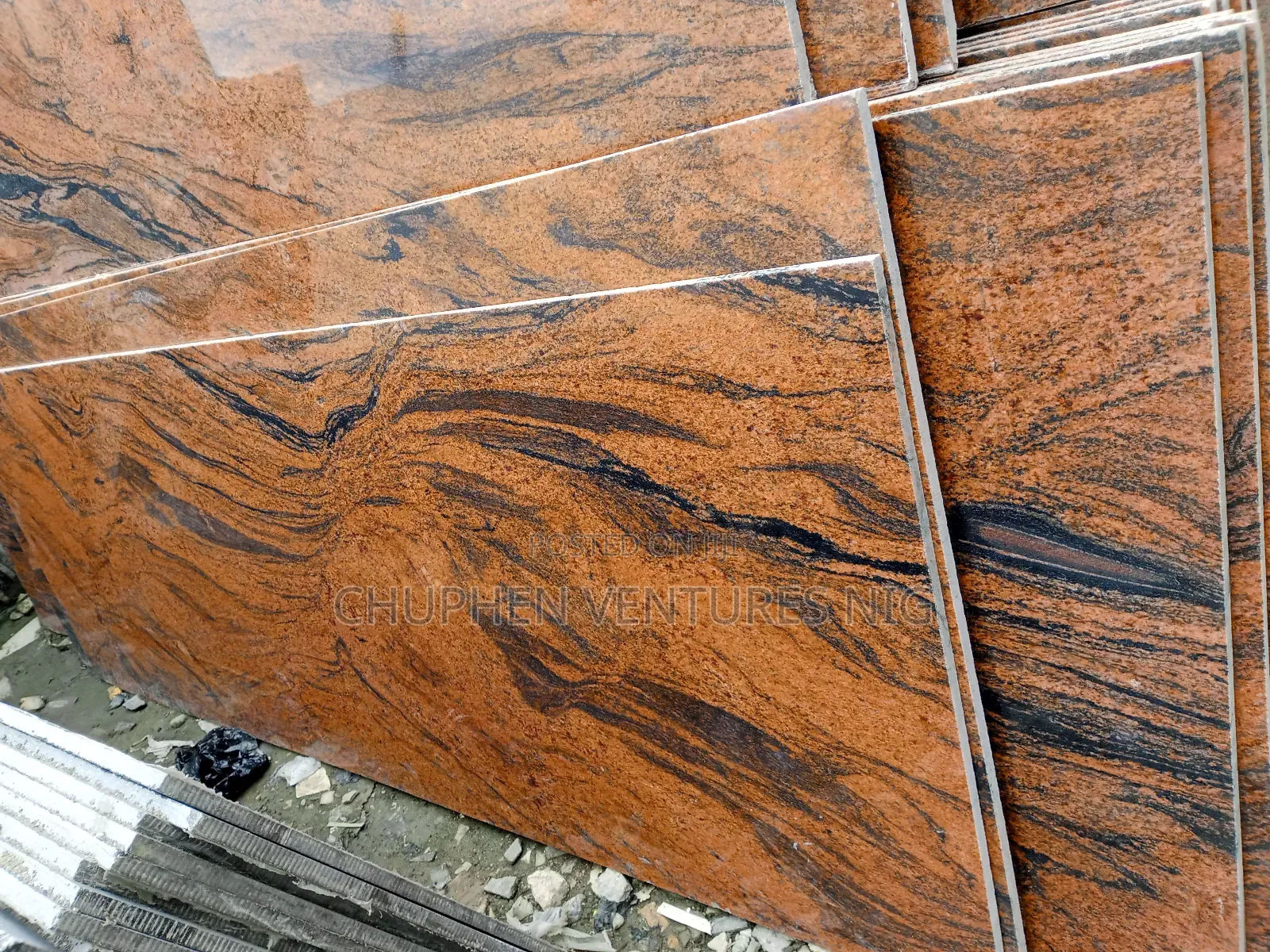 Imperial Red Granite Slab