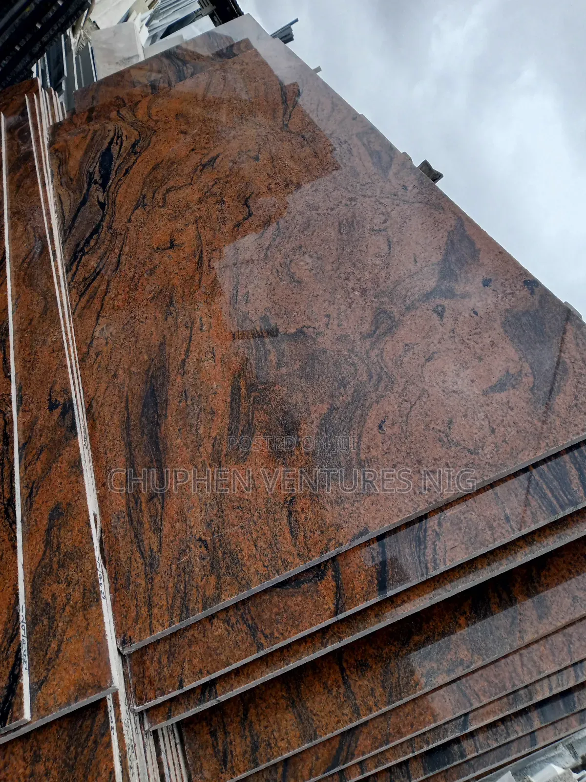 Imperial Red Granite Slab