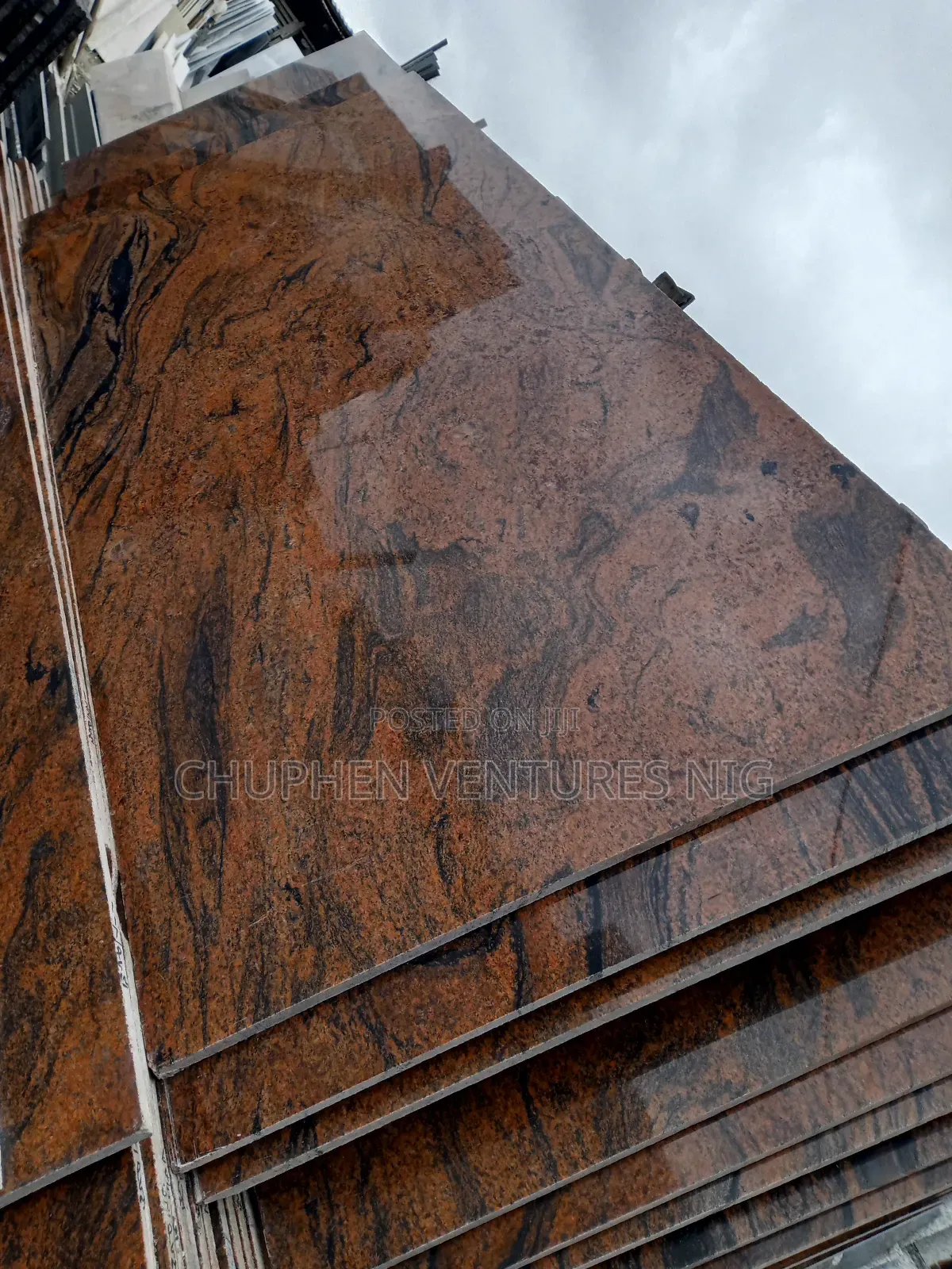 Imperial Red Granite Slab