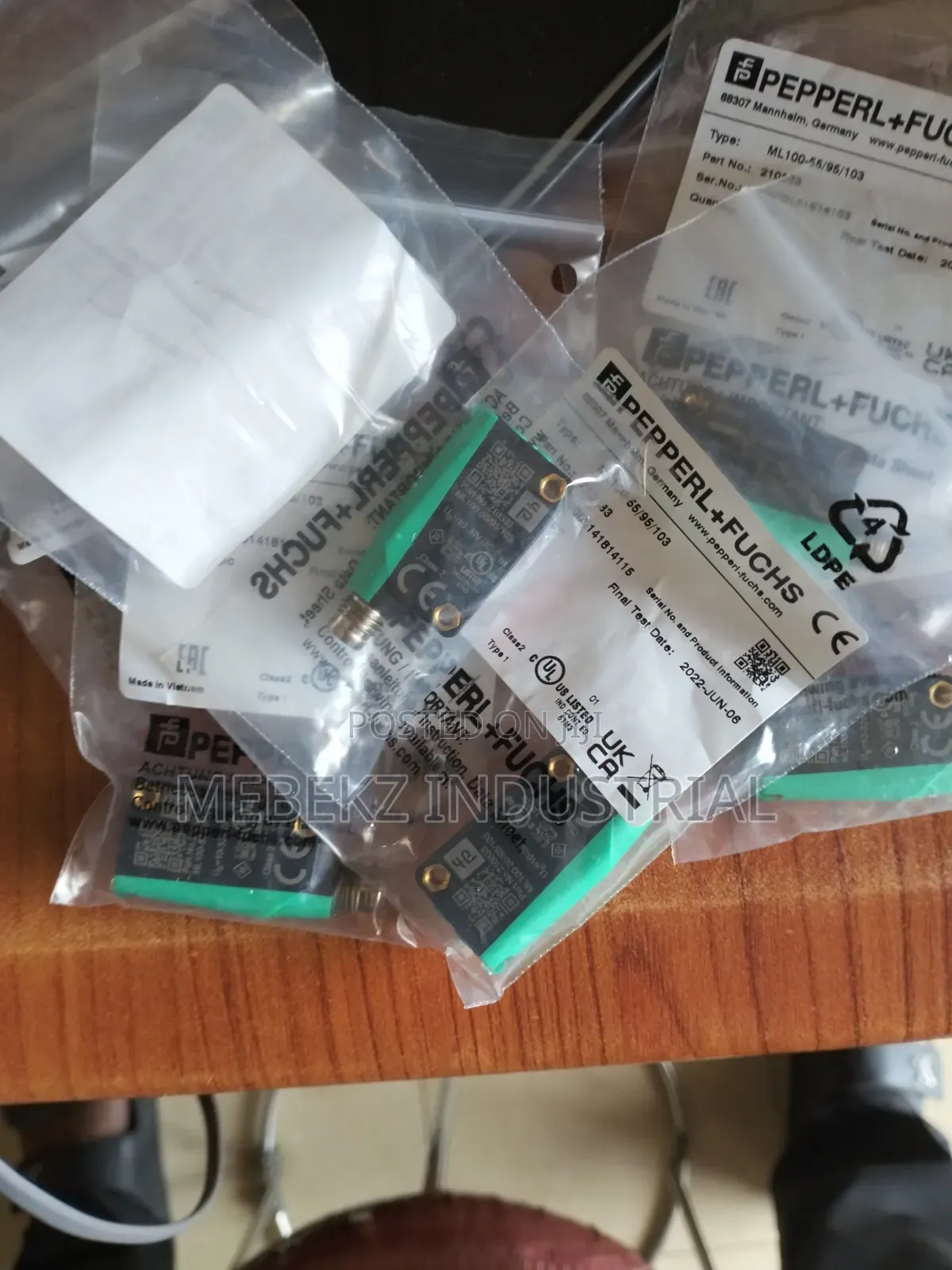 Pepperlfuchs Photoelectric Sensor Ml100-55/95/103