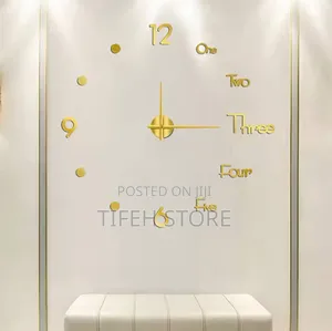 3d Diy Modern Wall Clock