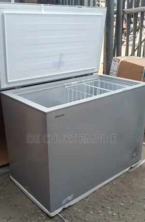 Brand> Hisense (300 Liters) Chest Freezer With Double Basket