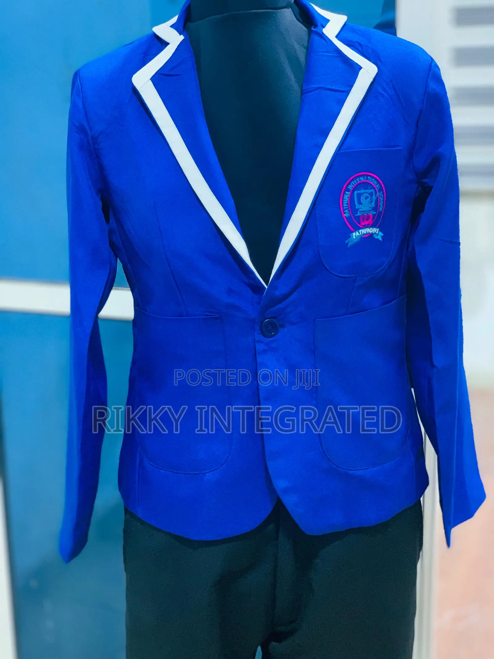 Suits and Blazers Available on Request for Schools