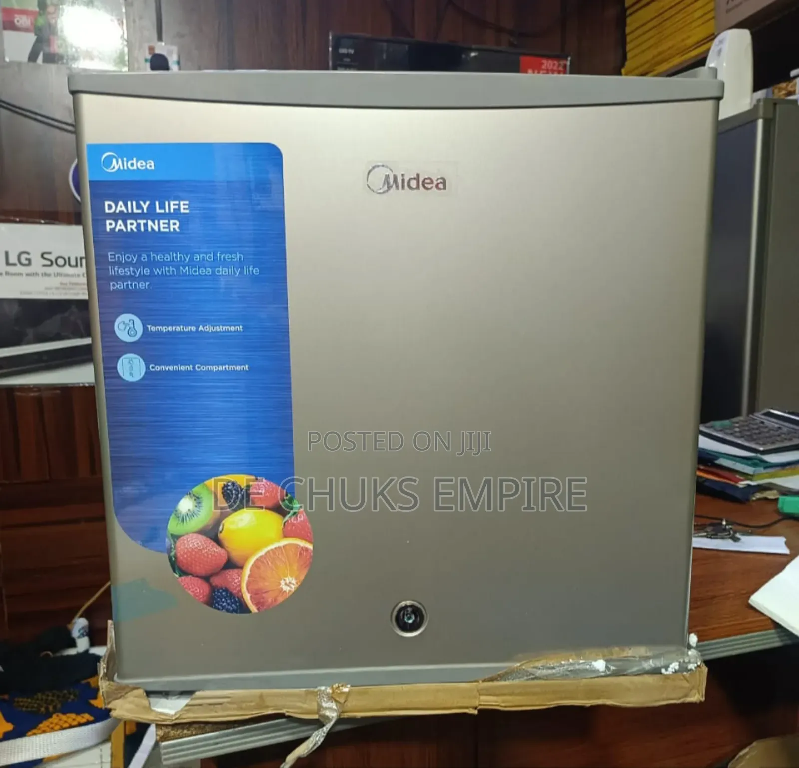 Brand New Midea Single Door Beside Fridge -(45 Liters)