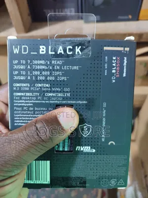 Wd Black Sn850x Nvme SSD Internal Gaming 4tb