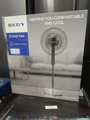 Brand New Maxi Standing Fan 16"Inch Black (40-21mr) Copper