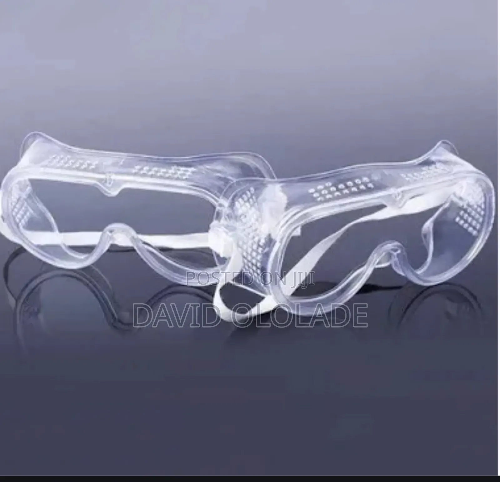 Rubber Safety Goggles