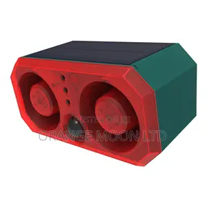 Solar Motion Alarm 130db Loud Motion Sensor Alarm Solar-Powe