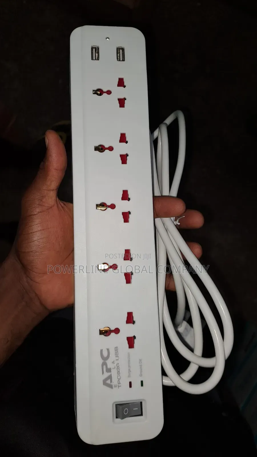5way Extension Socket With 2 Usb Port for Homes/ Offices