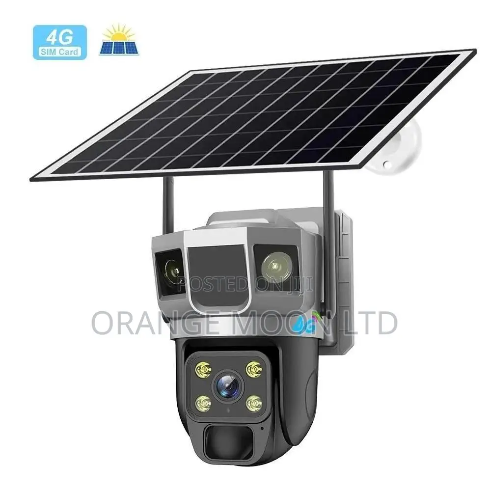 New V380 Aov Solar Powered Security Camera