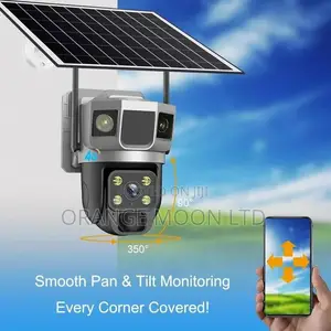 New V380 Aov Solar Powered Security Camera