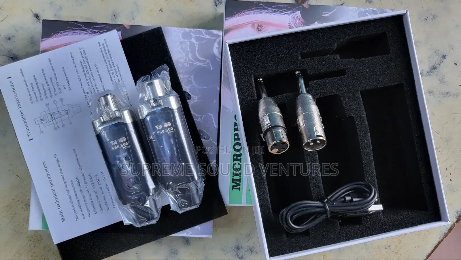 Microphone Wireless Charging System