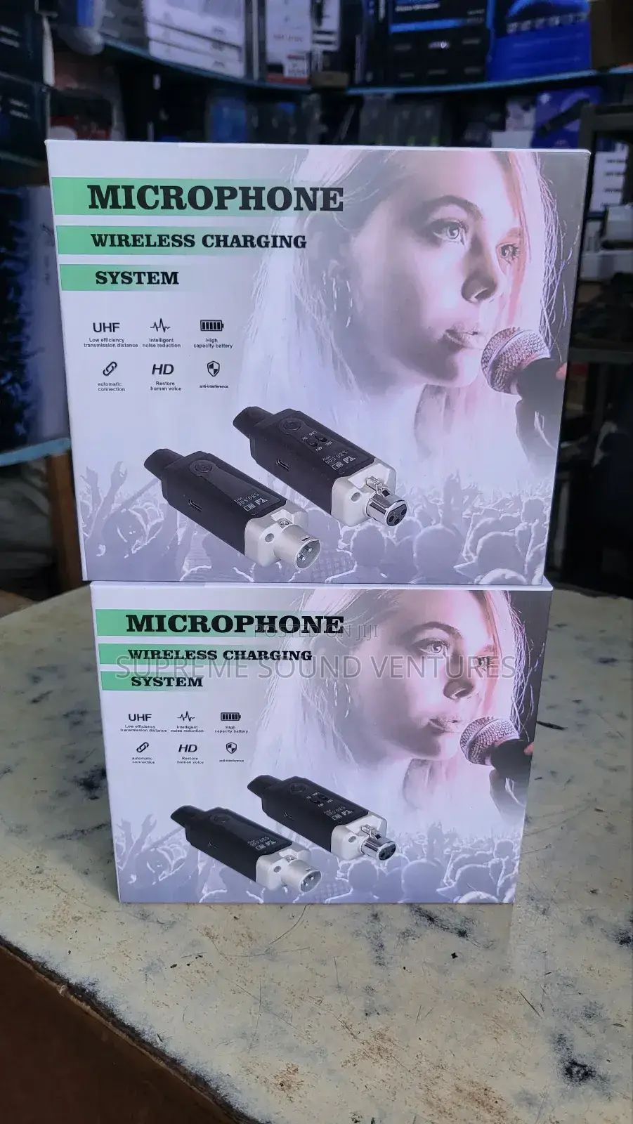 Microphone Wireless Charging System