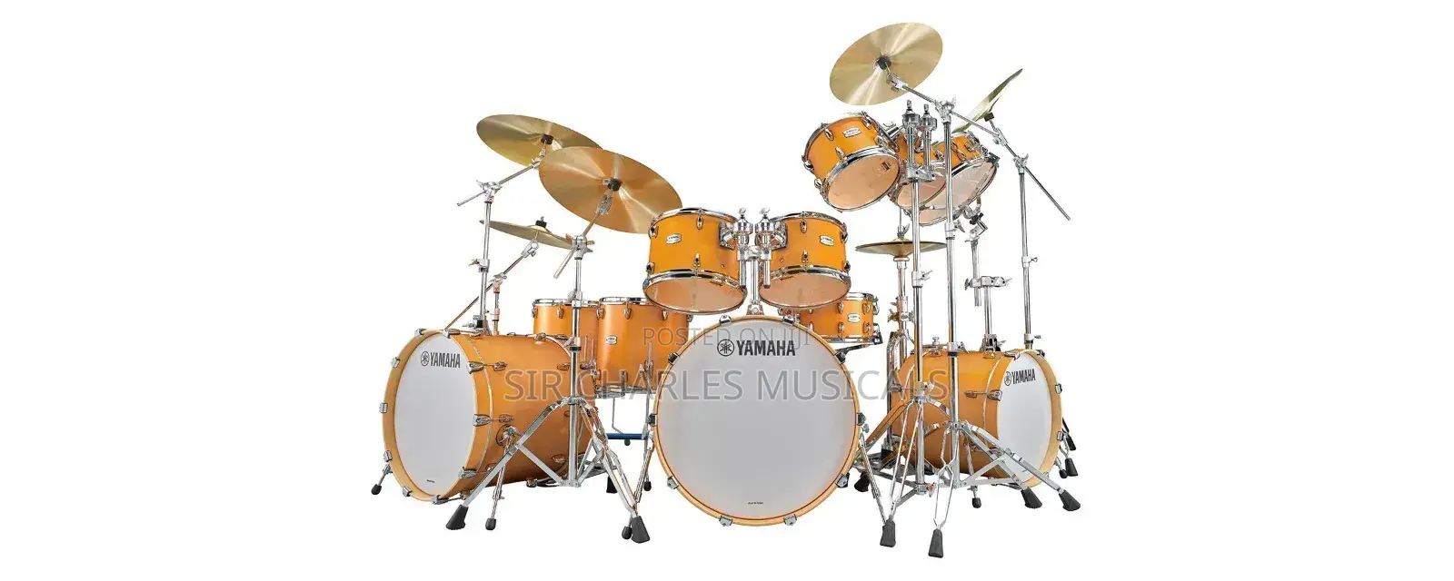Original Yamaha Drum Set 7 Set