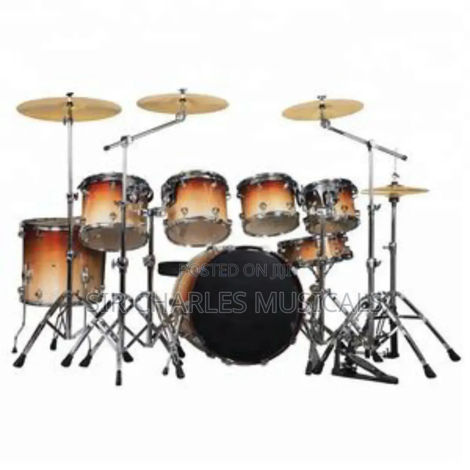 Original Yamaha Drum Set 7 Set
