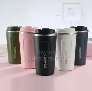 510ml Coffee Water Bottle New Frosted Glass Colorful Cup