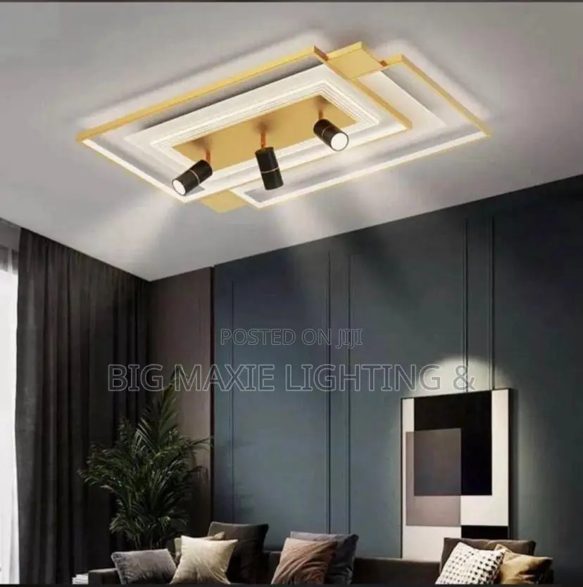 Luxury LED Ceiling Chandelier for Living Room