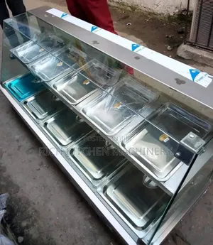 5 Plate Food Warmer Display (Fabricated)