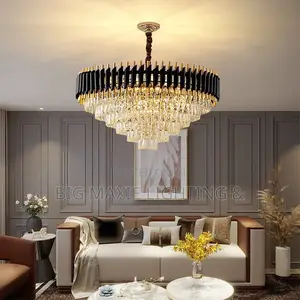 Modern Luxury Crystal Chandelier for Living Room