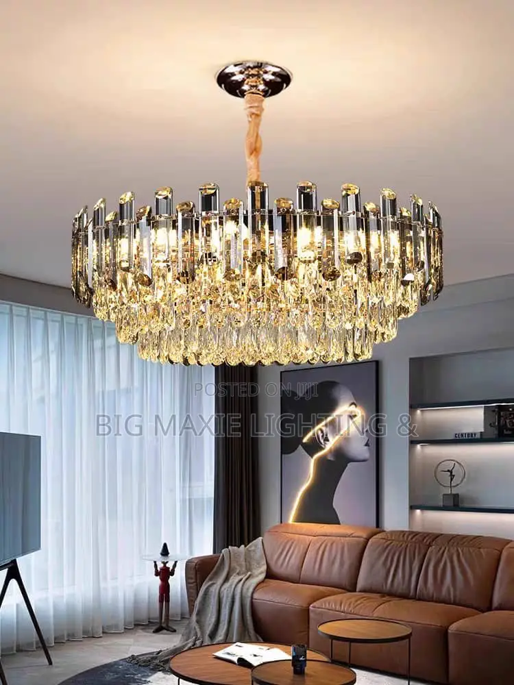 Modern Luxury Crystal Chandelier for Living Room