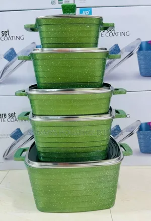 5set Jio Granite Cookware Pot Set