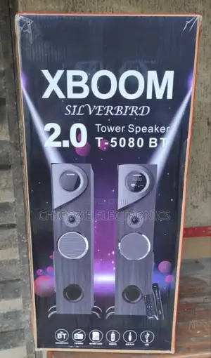Silver Bird Xboom Tower Speaker