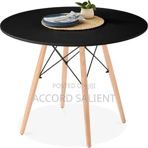 Foreign Wooden Dining With 4 Chairs
