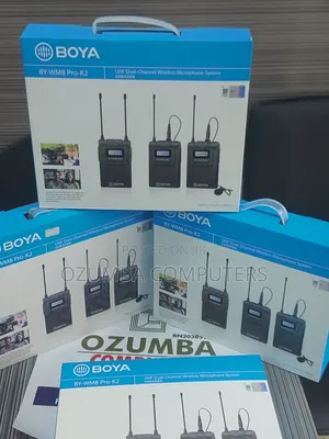 Photo - Boya by-Wm8 Pro- Uhf Dual-Channel Wireless Microphone