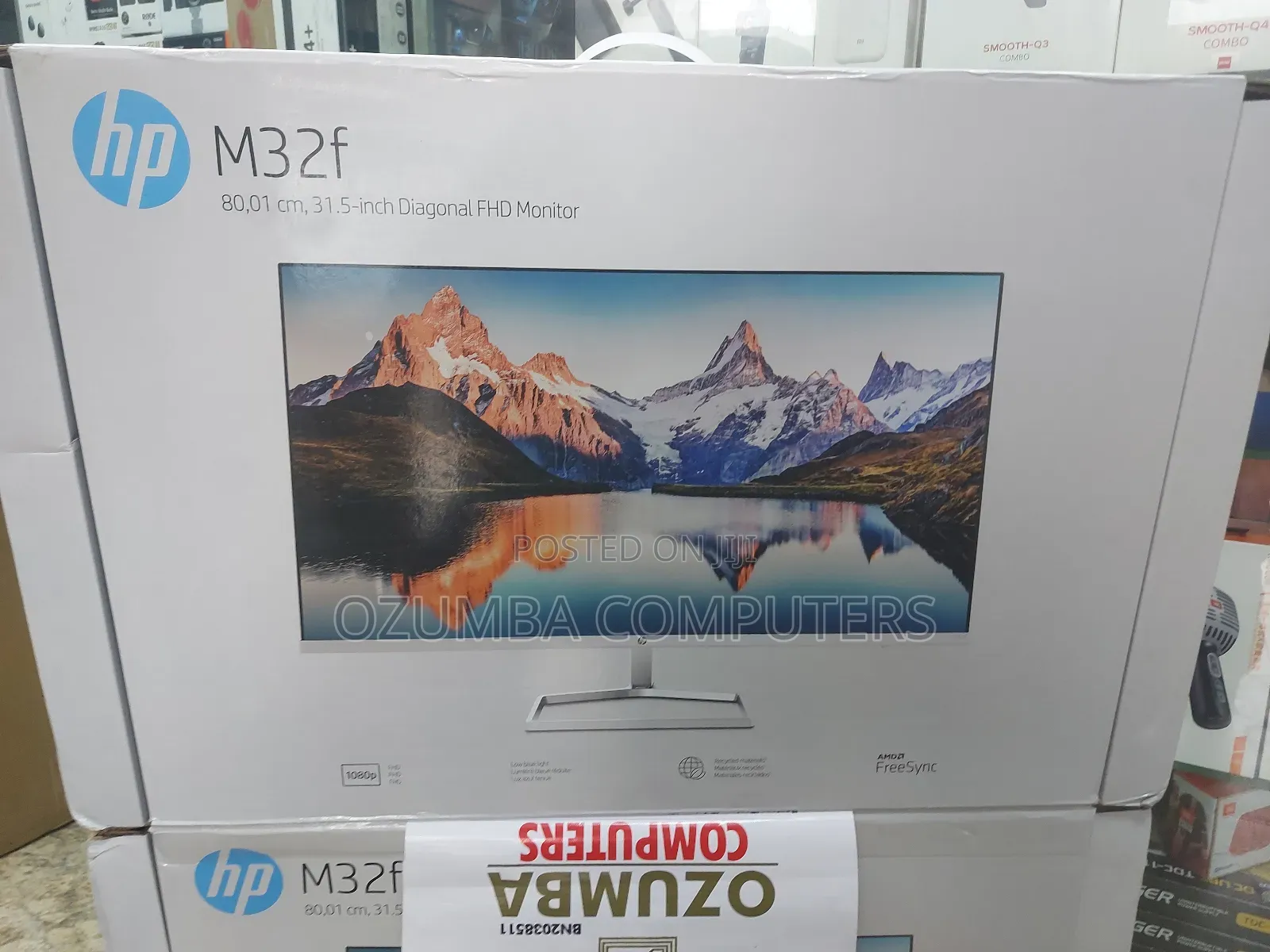 HP M32f Diagonal FHD Monitor