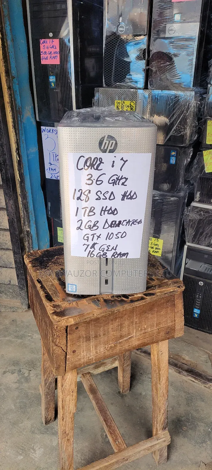 HP Pavilion Gaming Desktop 8GB Intel Core I7 HDD+SSD 1T