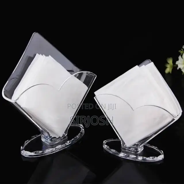 Acrylic Transparent Serviette Holder